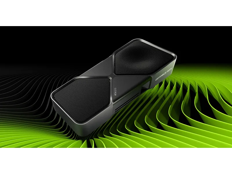 Official product image of NVIDIA GeForce RTX 5070 Ti